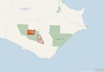 Prescribed burn in Simpson Conservation Park on Dudley Peninsula