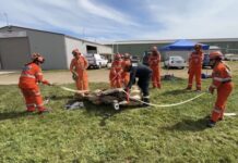 KI SES unit undergoes animal rescue training, gets new equipment
