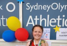 Aria throws a PB, wins silver and bronze at athletics championships