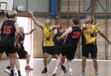 B Men’s basketball action on KI: PHOTOS