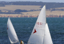 Decent breeze for Saturday sailing at Kangaroo Island Yacht Club