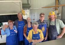 Feeding the masses at Kangaroo Island Cup: PHOTOS