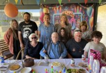 Jim Gorman celebrates 100th birthday at Carnarvon with family, friends