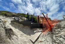 Pennington Bay steps project held up by engineering challenges