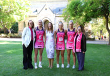 Reigning premiers Thunderbirds launch landmark partnership with Adelaide University