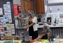 Ligurian Ladies learn about ‘Mindful Movements’ with Lesley Gray