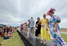 Locals in Fashions at the Races