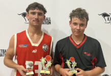 Junior basketballers celebrated