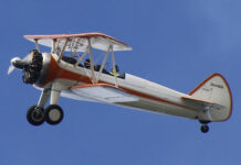 Chook to fly his biplane over Kangaroo Island ANZAC Day services