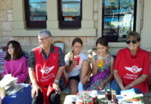 Successful fundraising at Easter stall for RFDS KI Support Group
