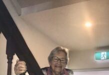 Shirley relives island childhood, sliding down Sorrento bannister