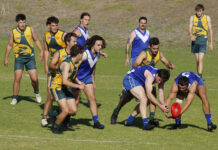 KI Football League A Grade action at Dudley: PHOTOS