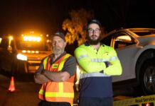 Slow down for service and recovery vehicles’ yellow lights – it’s the law