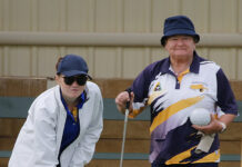 Ladies Pairs at Kangaroo Island Bowls Association 5-Day Carnival