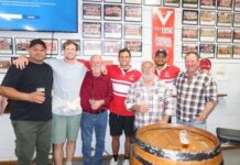 Former AFL stars Steven, Daniel and Marlon Motlop enjoy football scene on KI