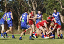 Parndana A Grade puts in valiant effort against Wisanger