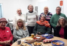 Ligurian CWA ladies learn about a life of dance from Cheryl Vigouroux