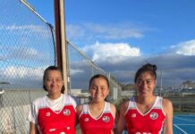 Three generations of Warena whanau play together for Parndana