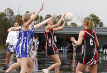 A Grade, 17&U netball action at Western Districts: PHOTOS