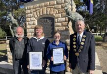 Jack and Ava honoured as KI’s Young Achievers on Settlement Day