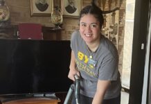 Mormon missionaries on KI provide free service for those in need