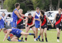 A Grade KIFL action at Panther Park: PHOTOS