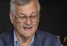 Paul Houston celebrates 80th at Stokes Bay Hall ‘Morning Cuppa’