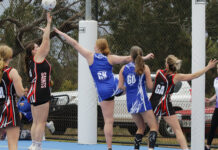 KI Netball Preliminary Final action: PHOTOS