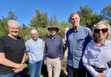 Commissioning of “Elllipsis” by George Andric at the KI Sculpture Trail