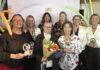 KINA Senior Netball trophies presented at the Parndana Hotel