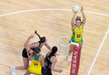 Georgie Horjus and her Diamonds win Constellation Cup