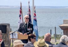 More photos from Remembrance Day in Kingscote