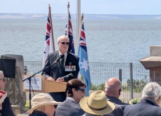 More photos from Remembrance Day in Kingscote