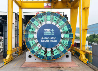 Suggested names for tunnel boring machines: Julia Drillard, Diggy Azalea and The Drilltop Hoods