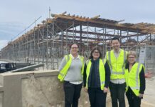 Tourism minister visits KI redevelopments