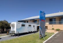 Mobile bone density screening service active in Kingscote until Friday