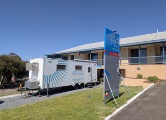Mobile bone density screening service active in Kingscote until Friday