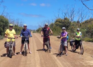 KI Bicycle Users Group spend three nights camped at Rocky River