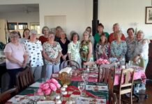 CWA Ligurian Ladies celebrate Christmas on North Coast