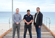 Normanville jetty, pontoon fixed and reopened