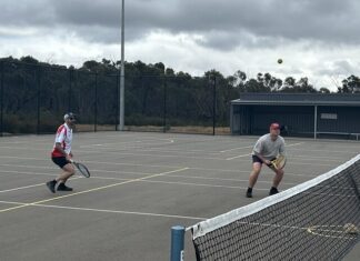 Final round of KI tennis; doubles tournament this weekend