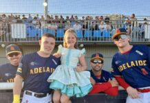 Young Islander Maggie shines on national stage at baseball game