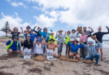 Mussel reefs restored off Encounter Bay to improve water quality