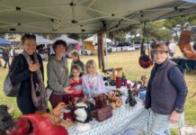 Summer market time around Kangaroo Island
