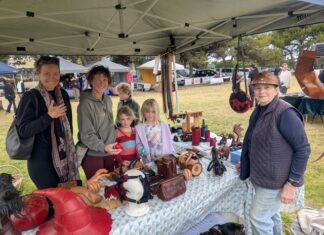 Summer market time around Kangaroo Island