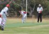 Meyer Shield cricket action at Parndana: PHOTOS