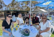 Locals at the track enjoying Racing at the Cygnet: PHOTOS