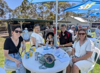 Locals at the track enjoying Racing at the Cygnet: PHOTOS