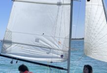 Good fleet for KI Yacht Club sailing on Saturday