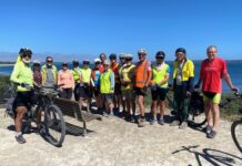 Valentine’s Day ride for KI Bicycle Users Group